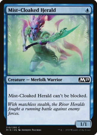 Mist-Cloaked Herald [Core Set 2019] | GnG Games