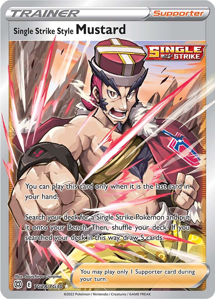 Single Strike Style Mustard (TG28/TG30) [Sword & Shield: Brilliant Stars] | GnG Games