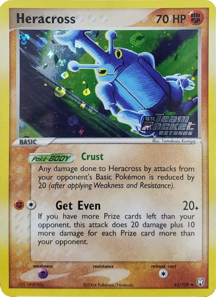 Heracross (43/109) (Stamped) [EX: Team Rocket Returns] | GnG Games