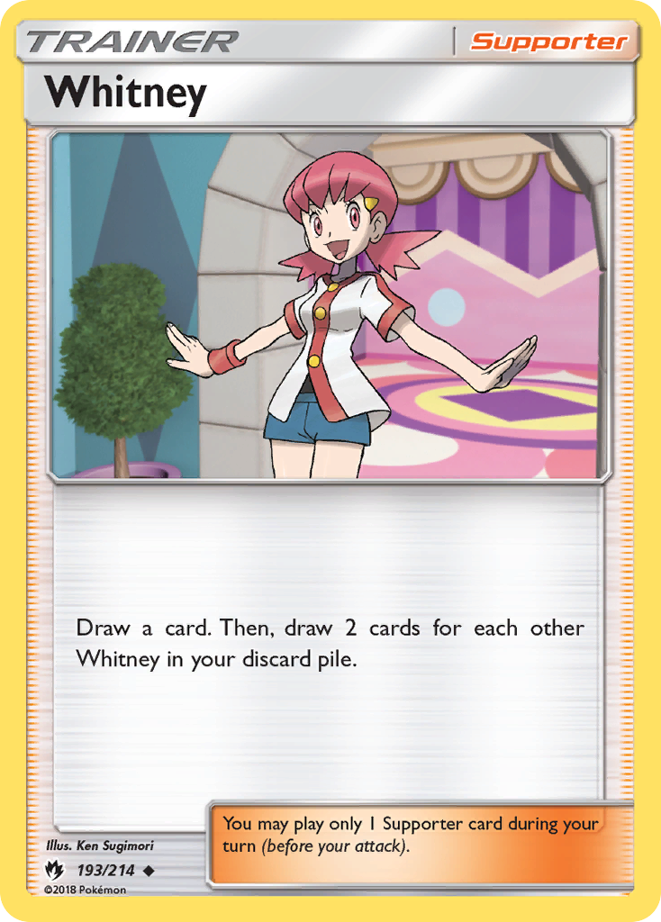 Whitney (193/214) [Sun & Moon: Lost Thunder] | GnG Games