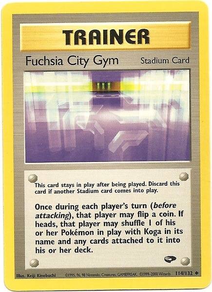 Fuchsia City Gym (114/132) [Gym Challenge Unlimited] | GnG Games