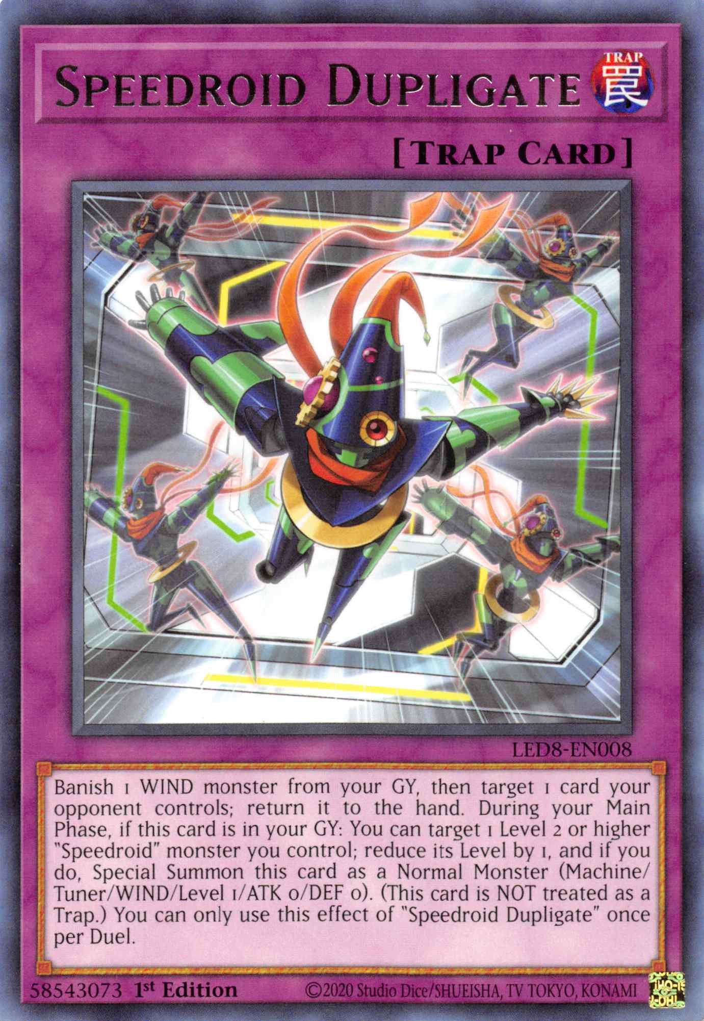 Speedroid Dupligate [LED8-EN008] Rare | GnG Games