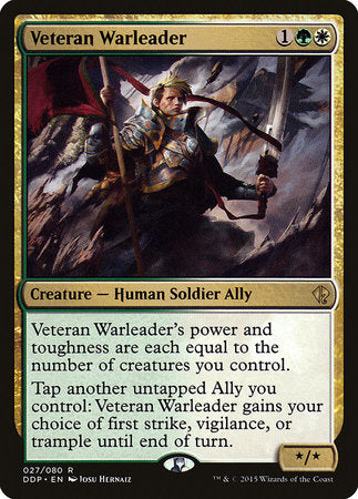 Veteran Warleader [Duel Decks: Zendikar vs. Eldrazi] | GnG Games