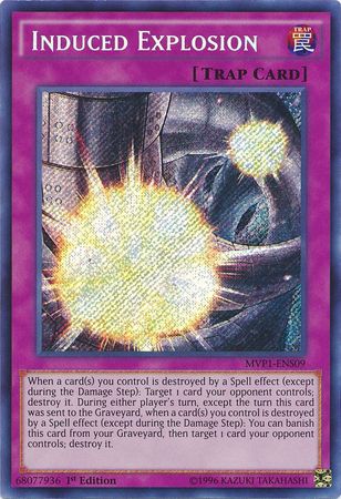 Induced Explosion [MVP1-ENS09] Secret Rare | GnG Games