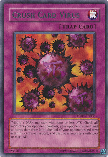 Crush Card Virus [TU01-EN006] Rare | GnG Games