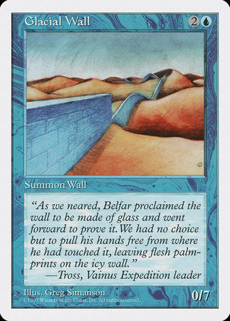 Glacial Wall [Fifth Edition] | GnG Games