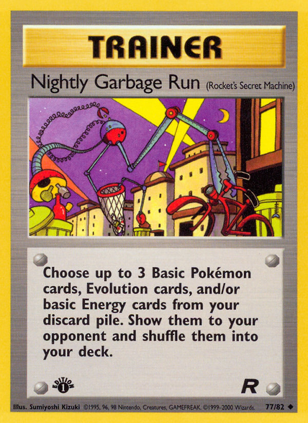 Nightly Garbage Run (77/82) [Team Rocket 1st Edition] | GnG Games