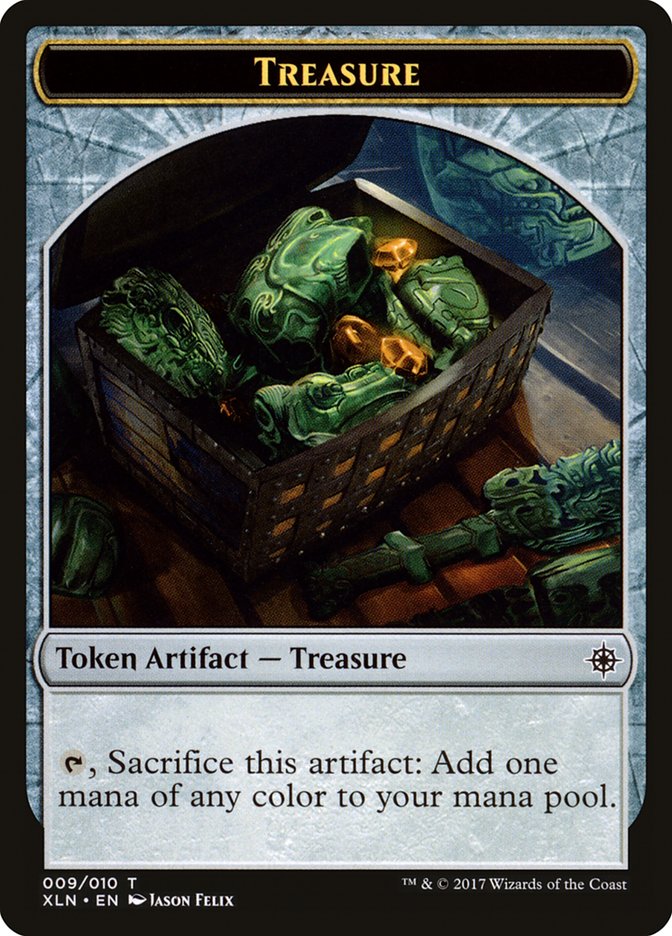 Treasure (009/010) [Ixalan Tokens] | GnG Games