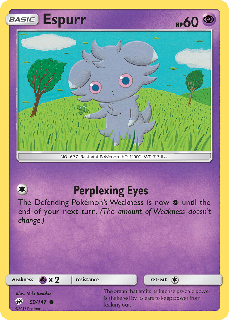 Espurr (59/147) [Sun & Moon: Burning Shadows] | GnG Games