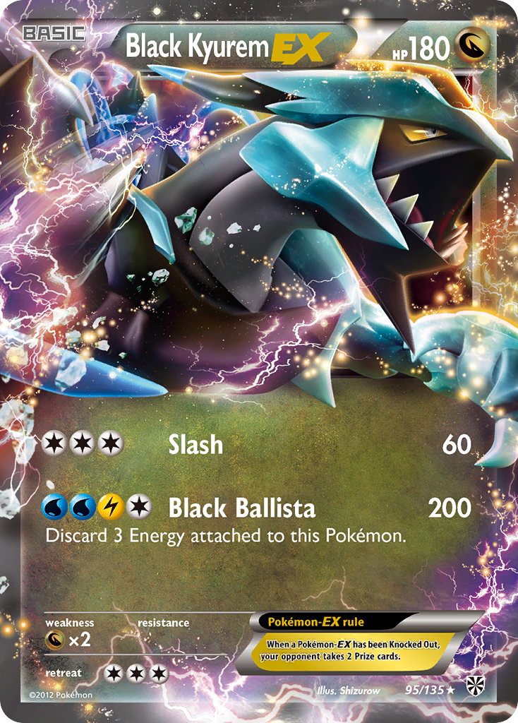 Black Kyurem EX (95/135) [Black & White: Plasma Storm] | GnG Games