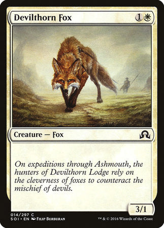 Devilthorn Fox [Shadows over Innistrad] | GnG Games