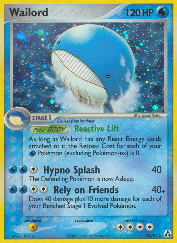 Wailord (14/92) [EX: Legend Maker] | GnG Games