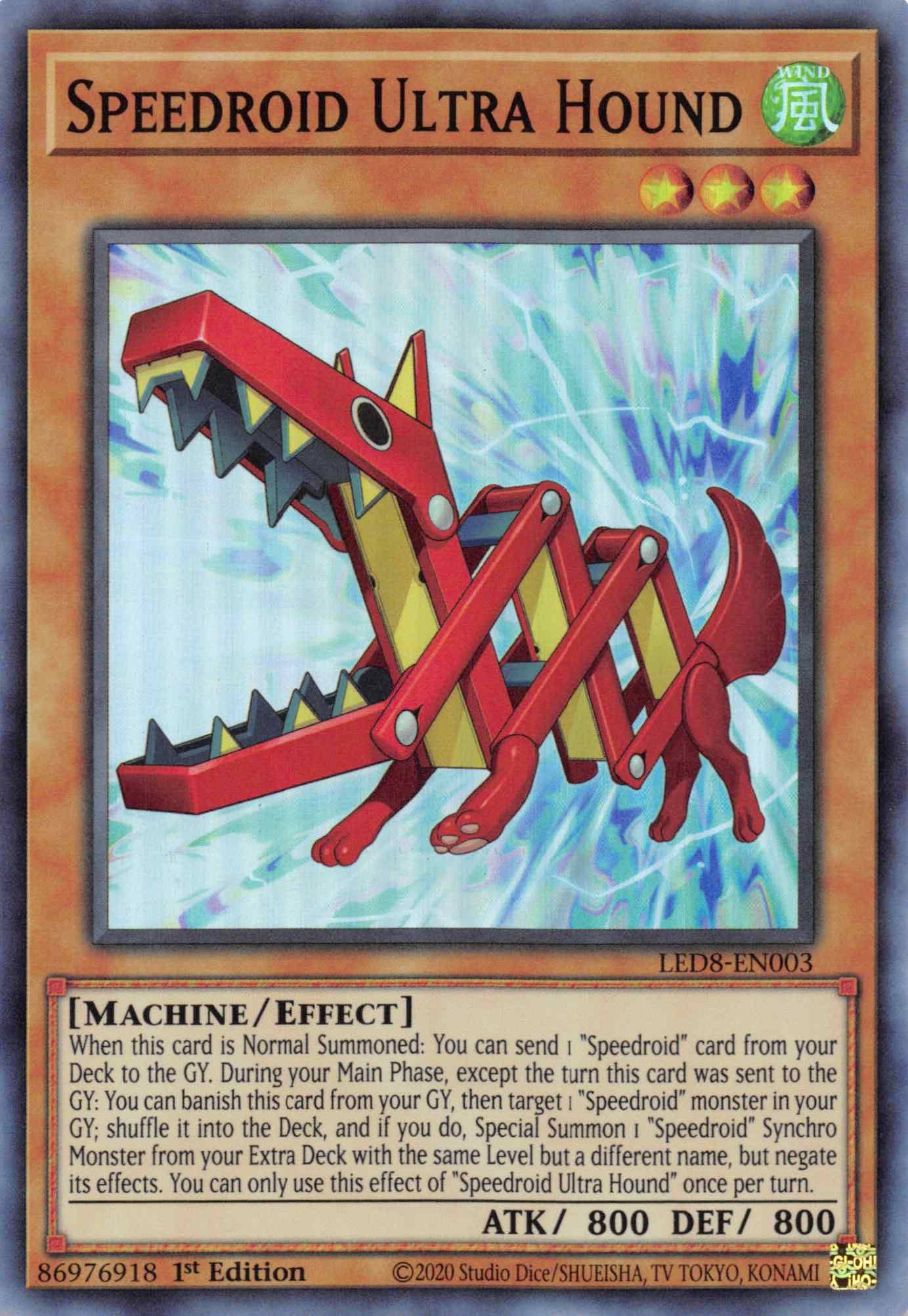 Speedroid Ultra Hound [LED8-EN003] Super Rare | GnG Games