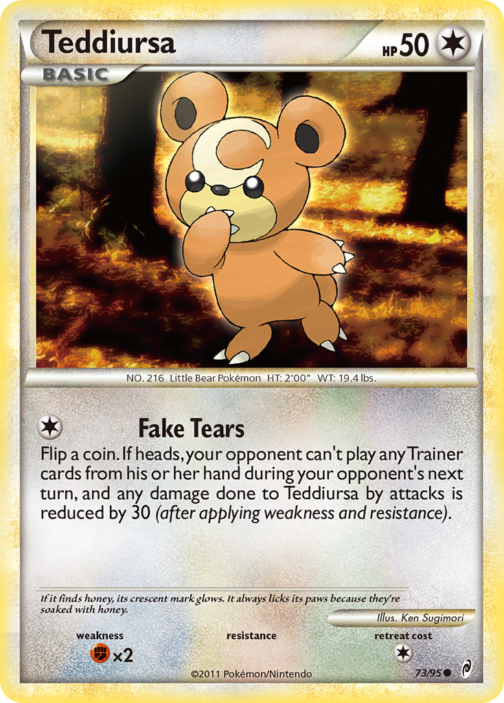 Teddiursa (73/95) [HeartGold & SoulSilver: Call of Legends] | GnG Games