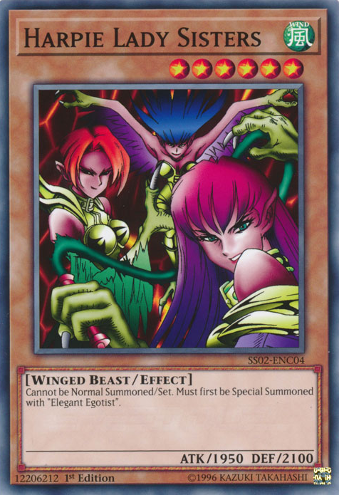 Harpie Lady Sisters [SS02-ENC04] Common | GnG Games