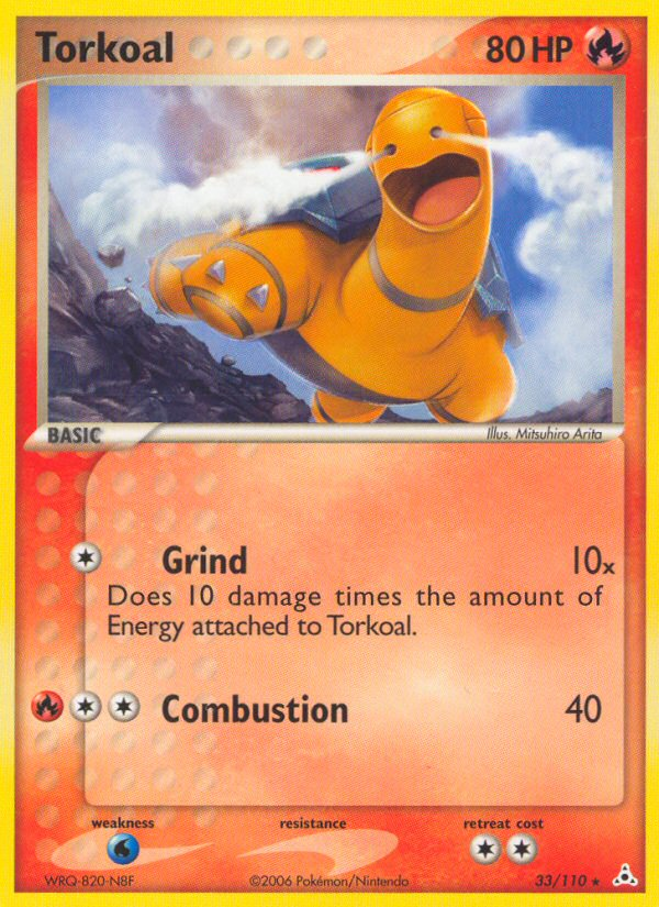 Torkoal (33/110) [EX: Holon Phantoms] | GnG Games