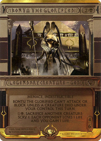 Bontu the Glorified [Amonkhet Invocations] | GnG Games