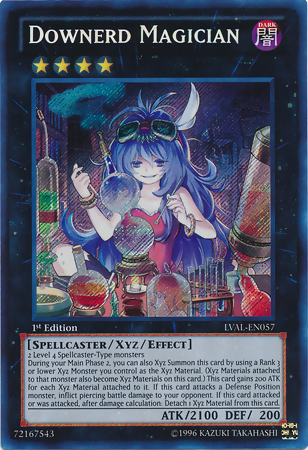 Downerd Magician [LVAL-EN057] Secret Rare | GnG Games