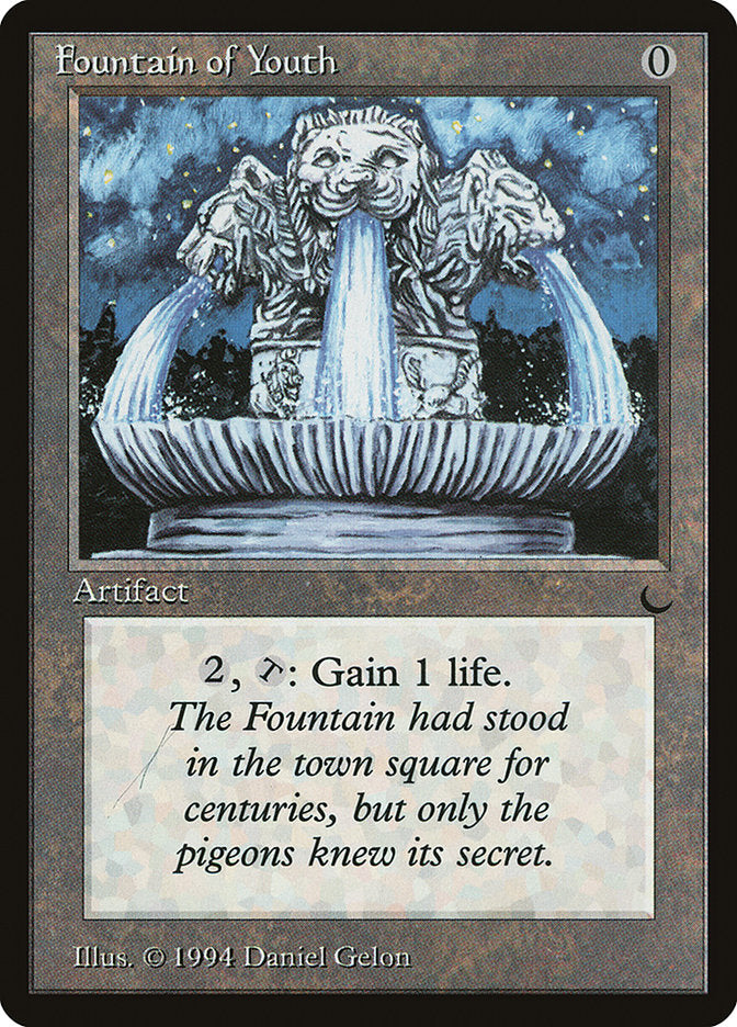 Fountain of Youth (Misprinted) [The Dark] | GnG Games