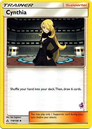 Cynthia (119/156) (Mewtwo Deck) [Battle Academy 2020] | GnG Games