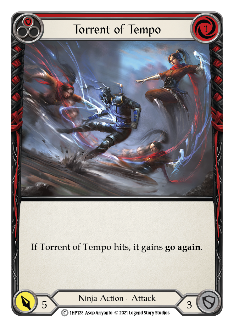 Torrent of Tempo (Red) [1HP128] | GnG Games