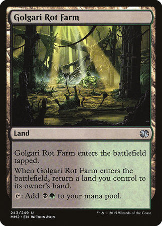 Golgari Rot Farm [Modern Masters 2015] | GnG Games