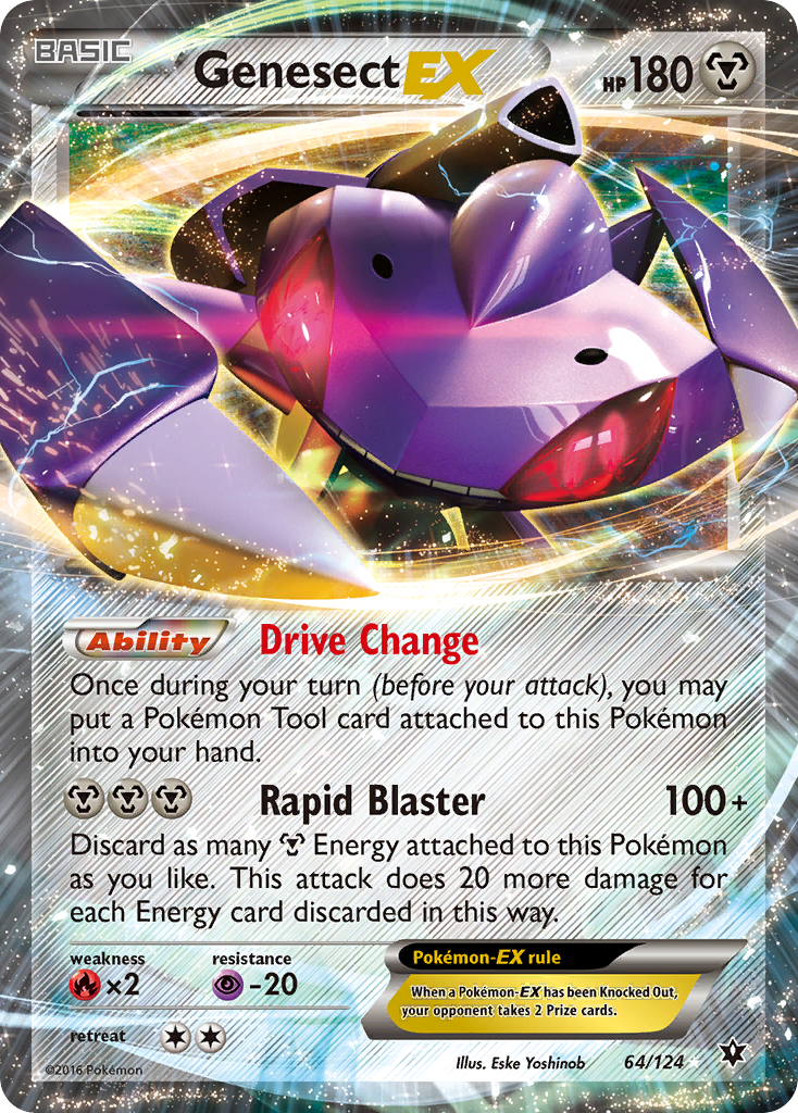 Genesect EX (64/124) [XY: Fates Collide] | GnG Games