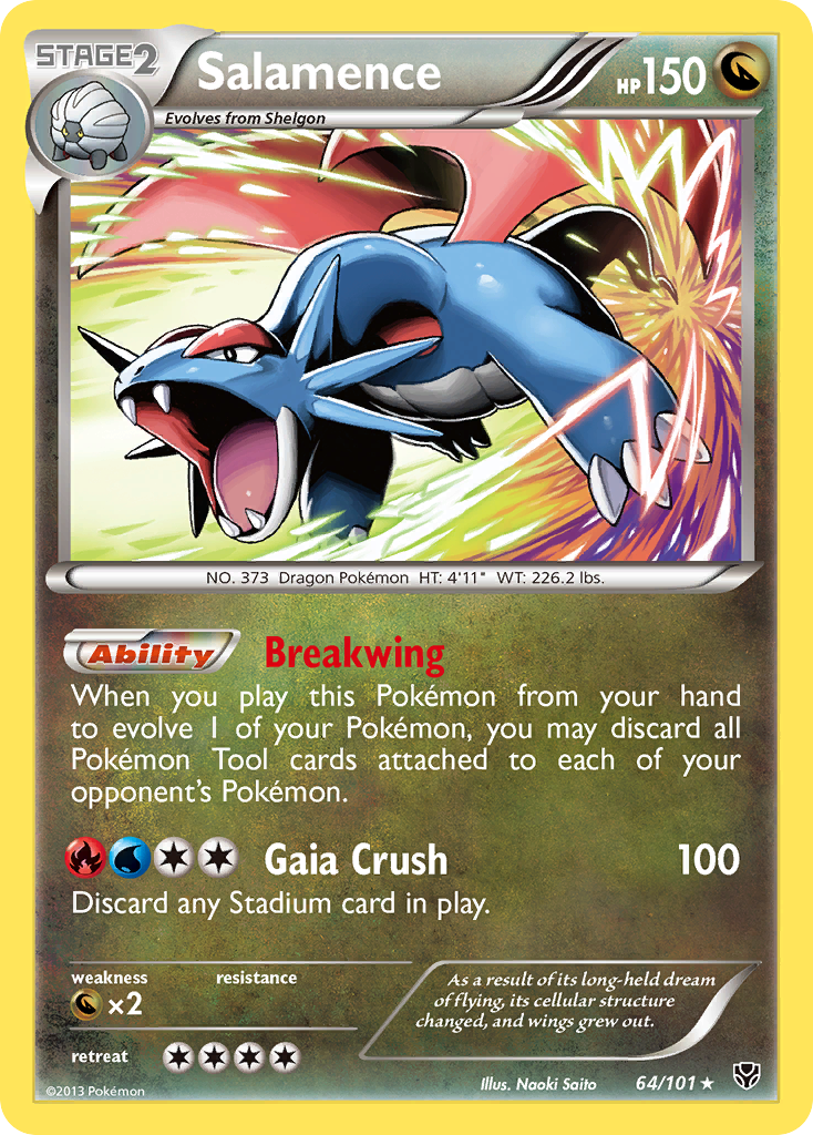 Salamence (64/101) [Black & White: Plasma Blast] | GnG Games