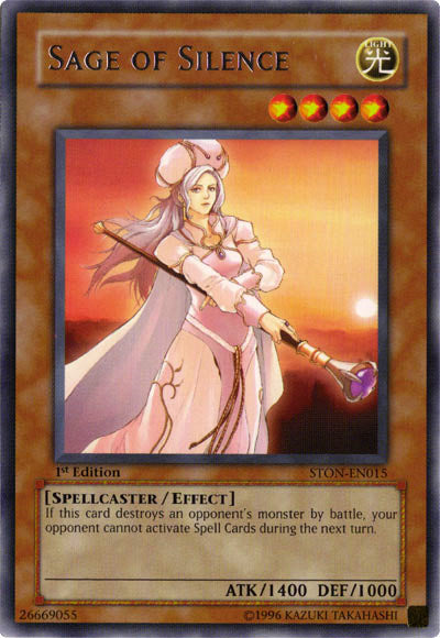 Sage of Silence [STON-EN015] Rare | GnG Games