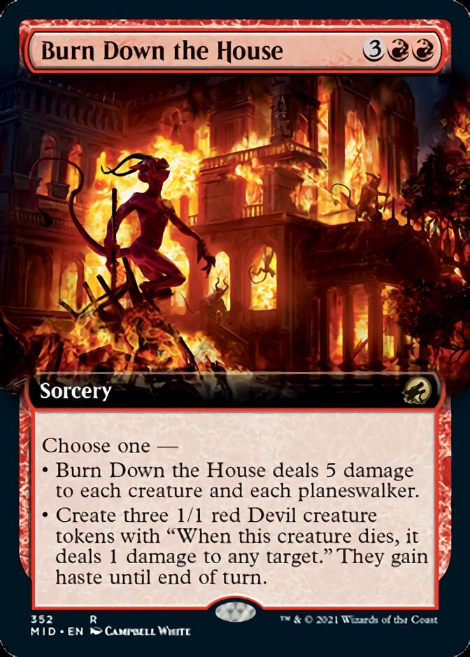 Burn Down the House (Extended) [Innistrad: Midnight Hunt] | GnG Games