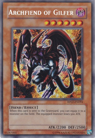 Archfiend of Gilfer [RP02-EN094] Secret Rare | GnG Games