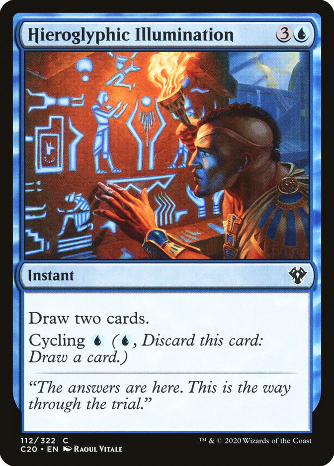 Hieroglyphic Illumination [Commander 2020] | GnG Games