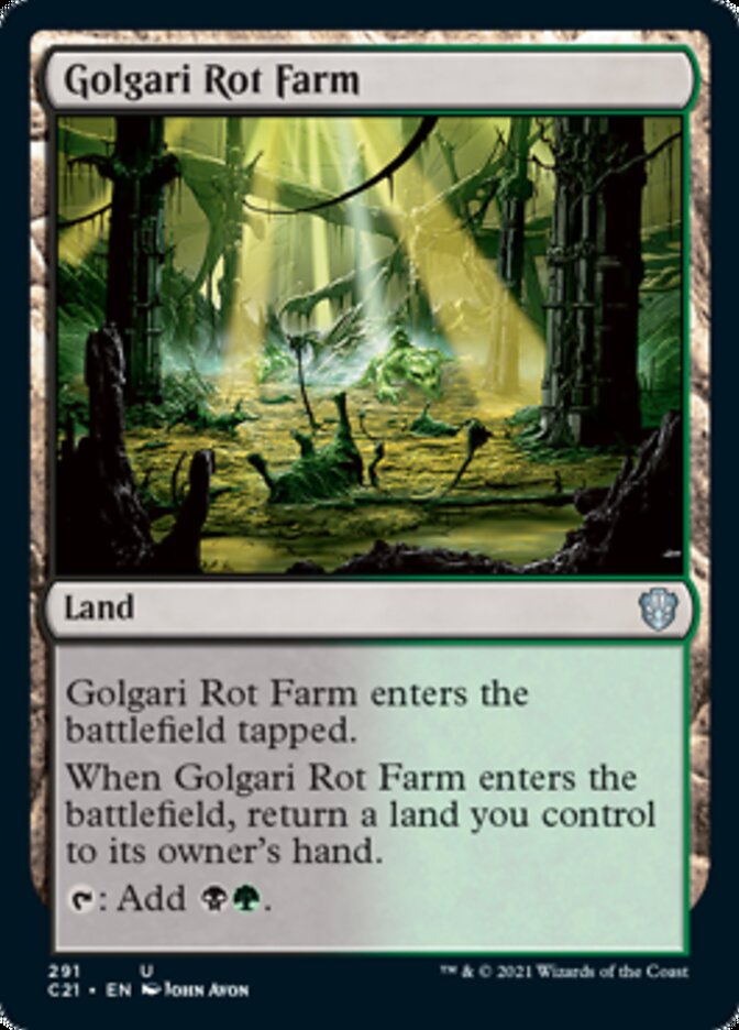 Golgari Rot Farm [Commander 2021] | GnG Games