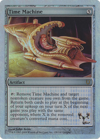 Time Machine (Alternate Foil) [Unhinged] | GnG Games