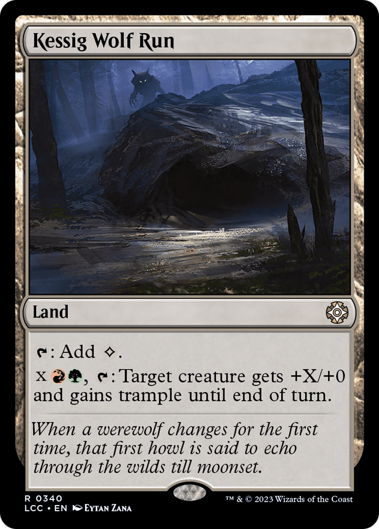 Kessig Wolf Run [The Lost Caverns of Ixalan Commander] | GnG Games