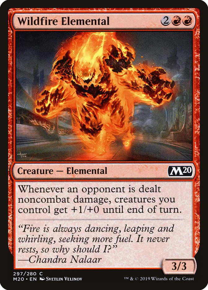 Wildfire Elemental [Core Set 2020] | GnG Games