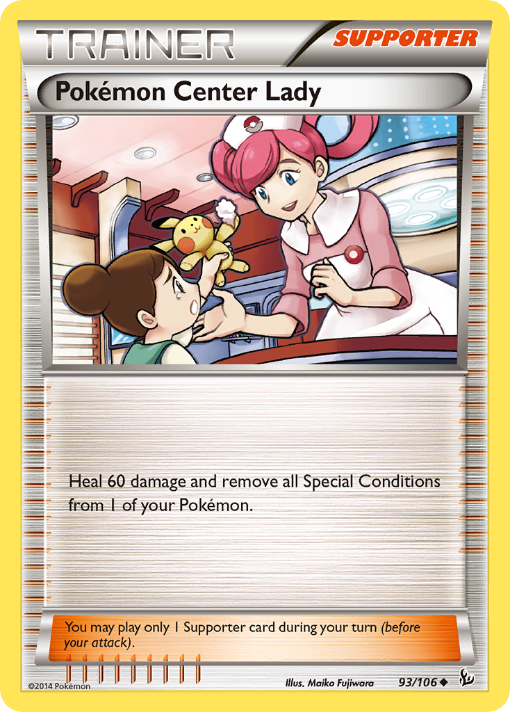 Pokemon Center Lady (93/106) [XY: Flashfire] | GnG Games