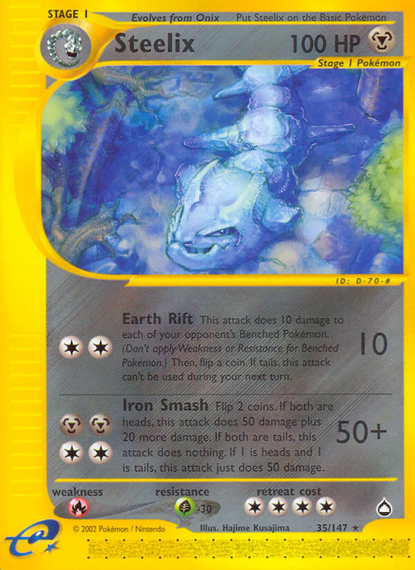 Steelix (35/147) [Aquapolis] | GnG Games