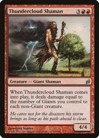 Thundercloud Shaman [Lorwyn] | GnG Games