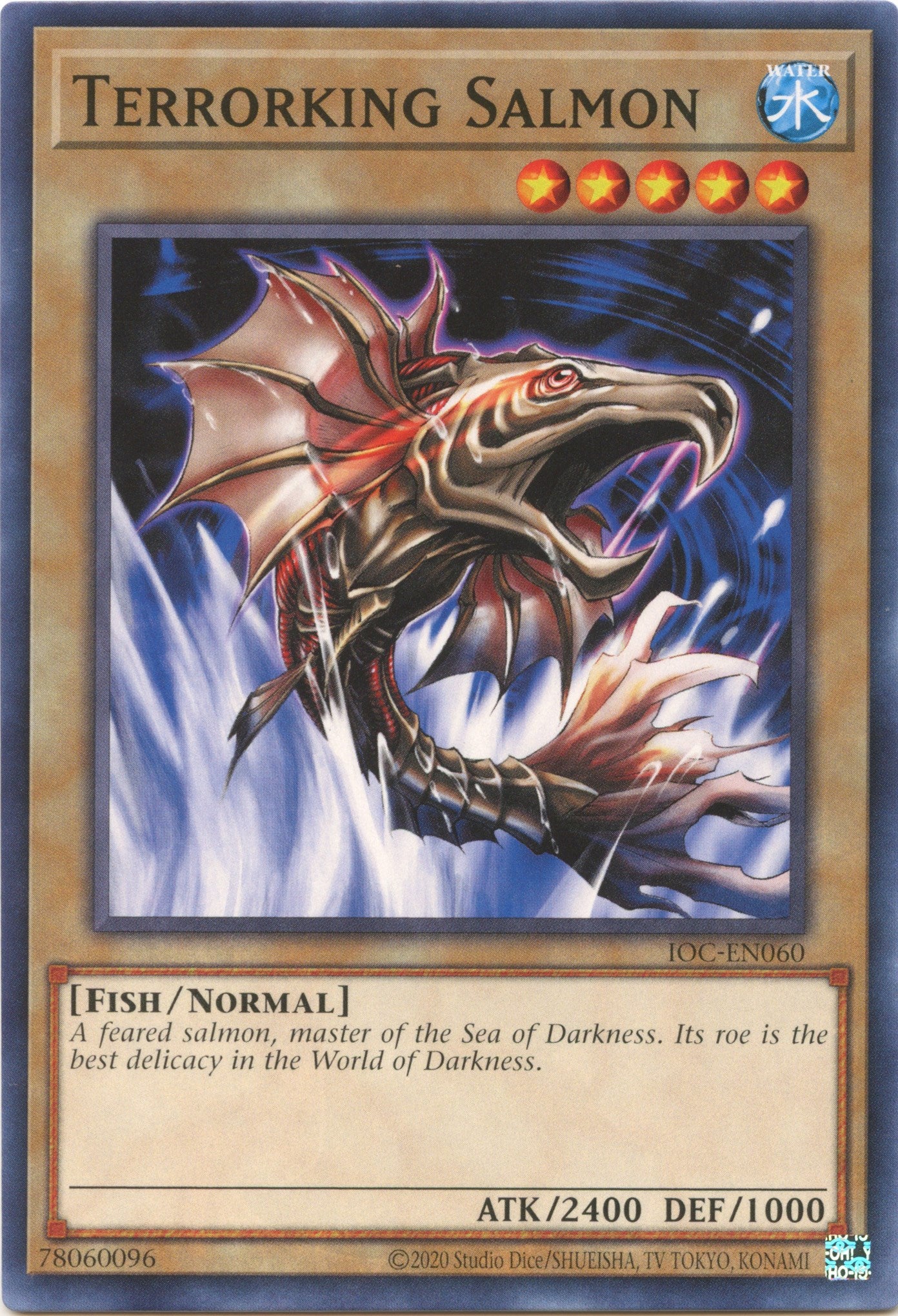 Terrorking Salmon (25th Anniversary) [IOC-EN060] Common | GnG Games