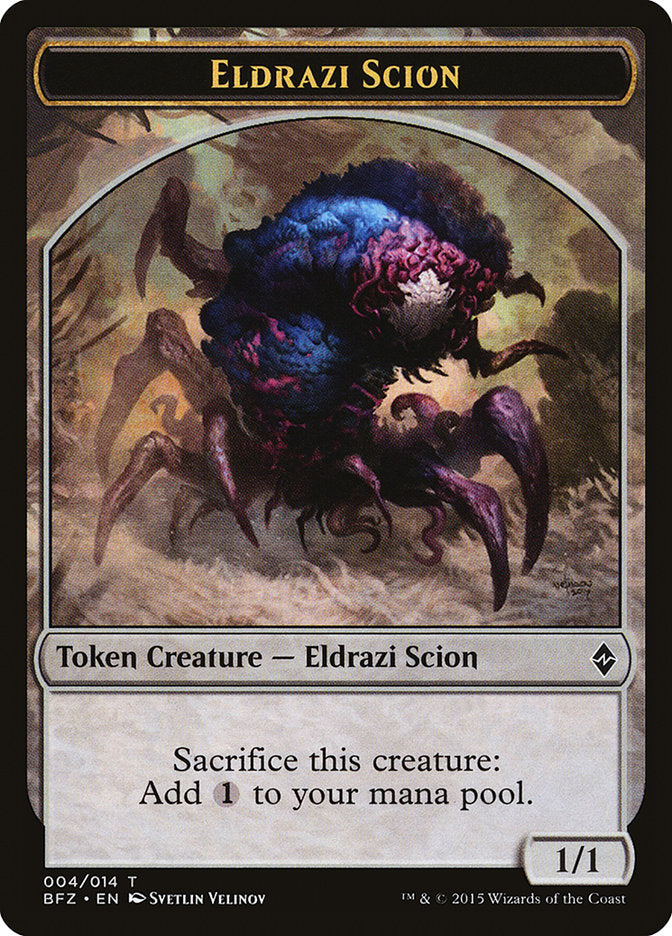 Eldrazi Scion (004/014) [Battle for Zendikar Tokens] | GnG Games