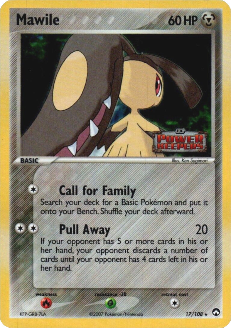 Mawile (17/108) (Stamped) [EX: Power Keepers] | GnG Games