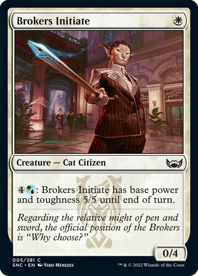 Brokers Initiate [Streets of New Capenna] | GnG Games
