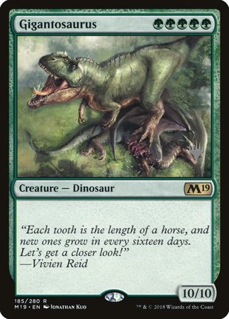 Gigantosaurus [Core Set 2019 Promos] | GnG Games