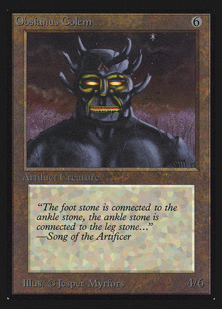 Obsianus Golem (CE) [Collectors’ Edition] | GnG Games