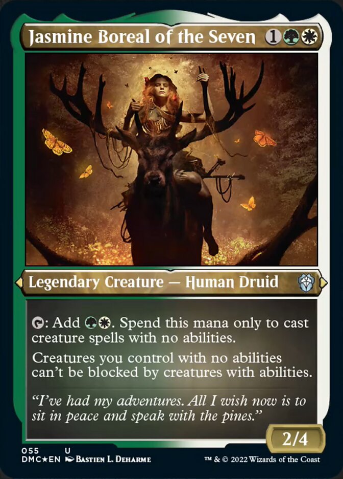 Jasmine Boreal of the Seven (Foil Etched) [Dominaria United Commander] | GnG Games