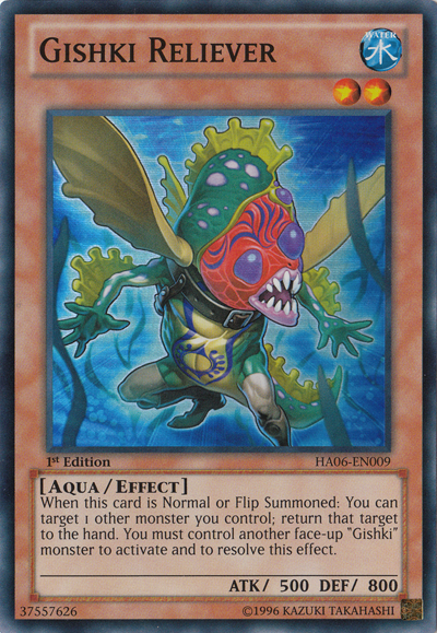 Gishki Reliever [HA06-EN009] Super Rare | GnG Games