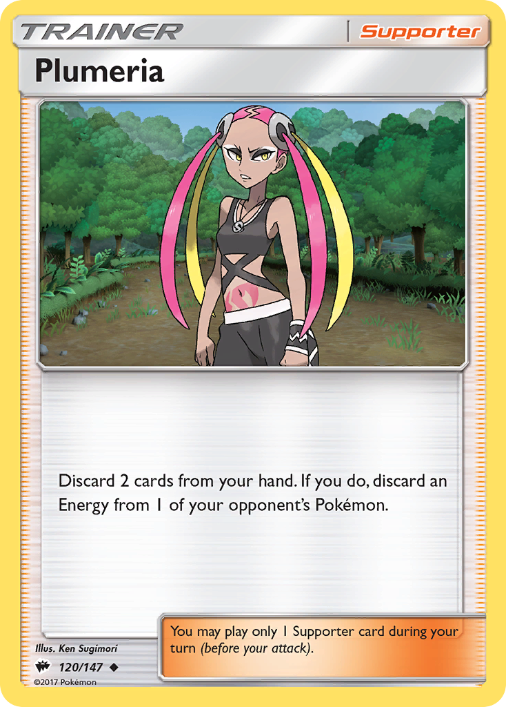 Plumeria (120/147) [Sun & Moon: Burning Shadows] | GnG Games