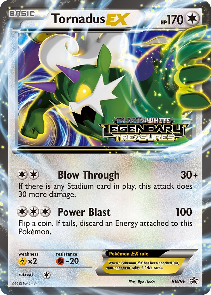 Tornadus EX (BW96) [Black & White: Black Star Promos] | GnG Games