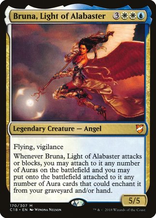 Bruna, Light of Alabaster [Commander 2018] | GnG Games